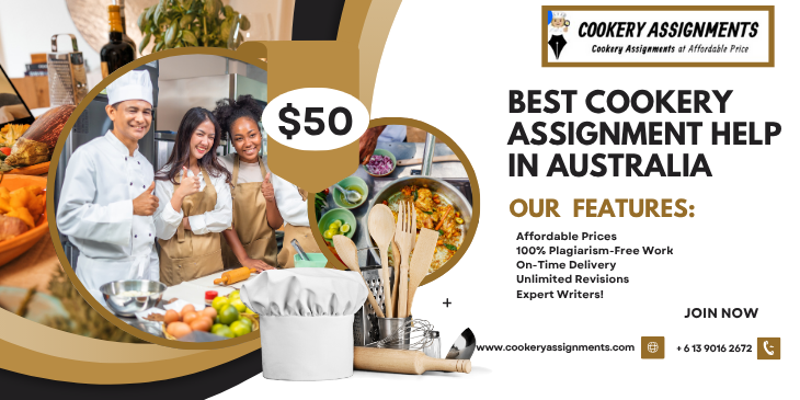 Best Cookery Assignment Help in Australia