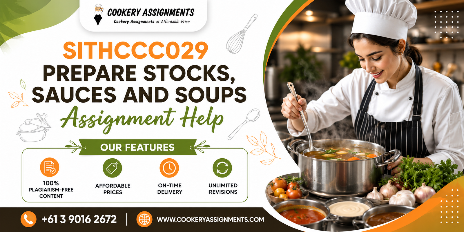 SITHCCC029 Assignment Help