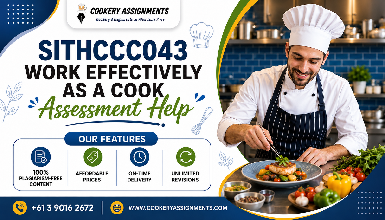 SITHCCC043 Assessment Help